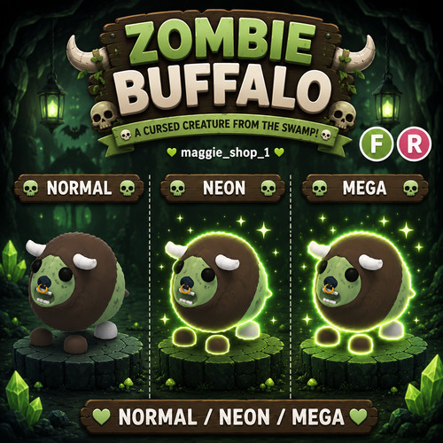 Zombie buffalo - buffalo, fr