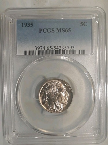 Bufalo nichel pcgs ms65 - bufalo,