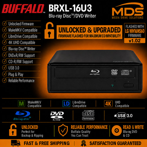Buffalo brxl 16u3 uhd - buffalo, brxl-16u3,