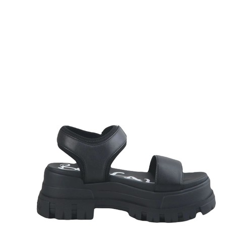 Sandalo donna nero buffalo - sandalo,