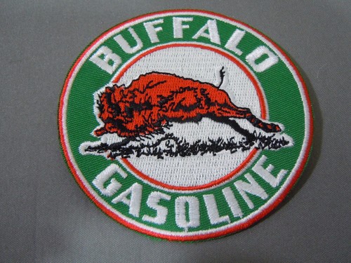 Bufalo benzina ricamato ferro - ricamato,