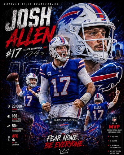 Josh allen 8x10 - foto, di