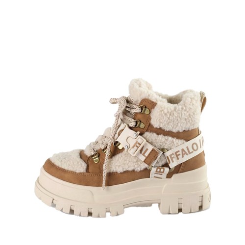Sneaker donna beige buffalo - sneaker,