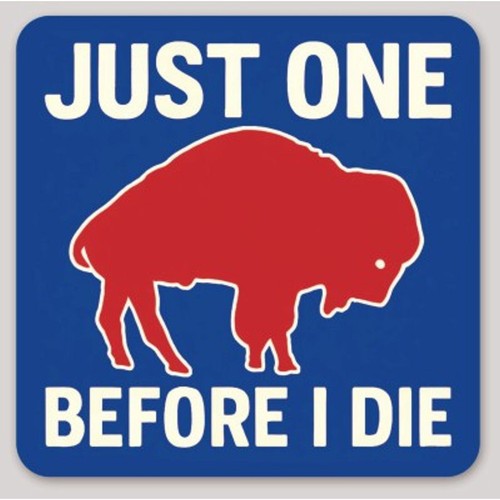 Adesivo decalcomania buffalo - adesivo,