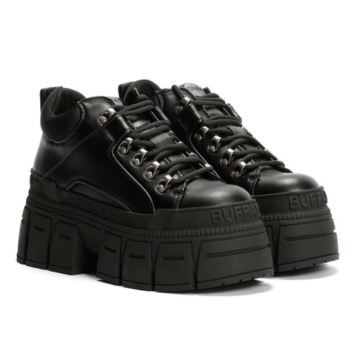 Scarpe nere donna - da, buffalo