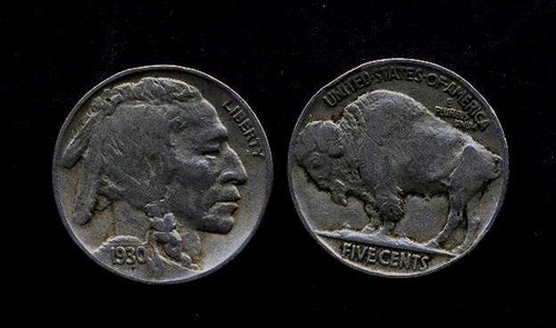 Usa buffalo nickel cents - buffalo,