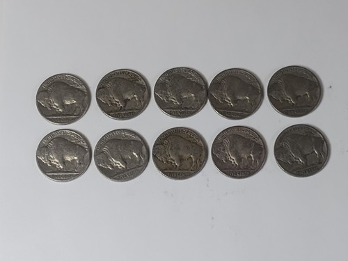 Buffalo nickles from - buffalo,