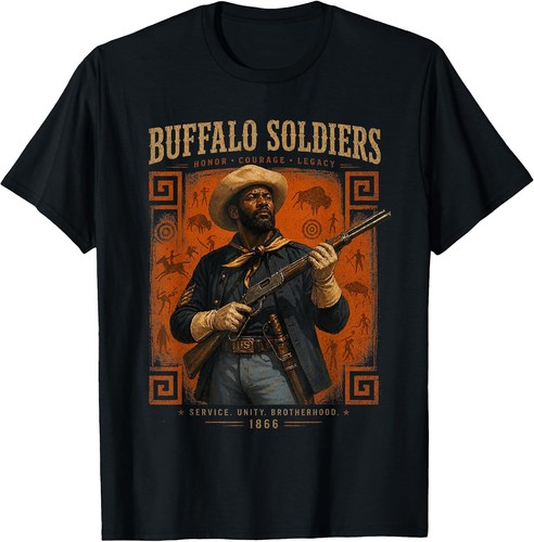 Buffalo soldiers tribute - buffalo,